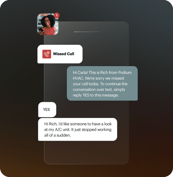 Never miss an opportunity