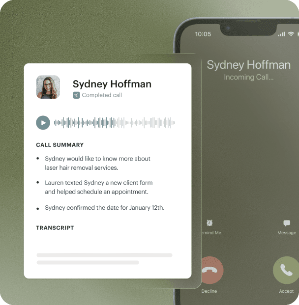 Every call recorded and summarised