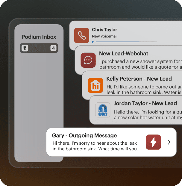 All your customer communications in one place