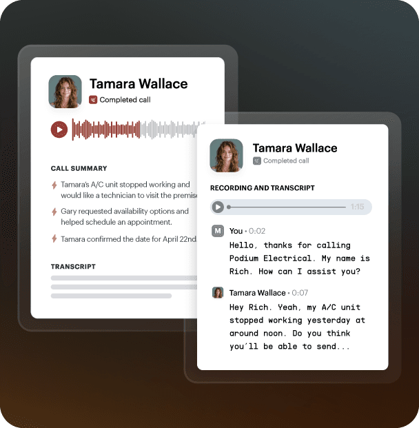 Never miss a detail from a call again