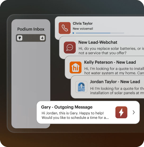 All your customer communications in one place