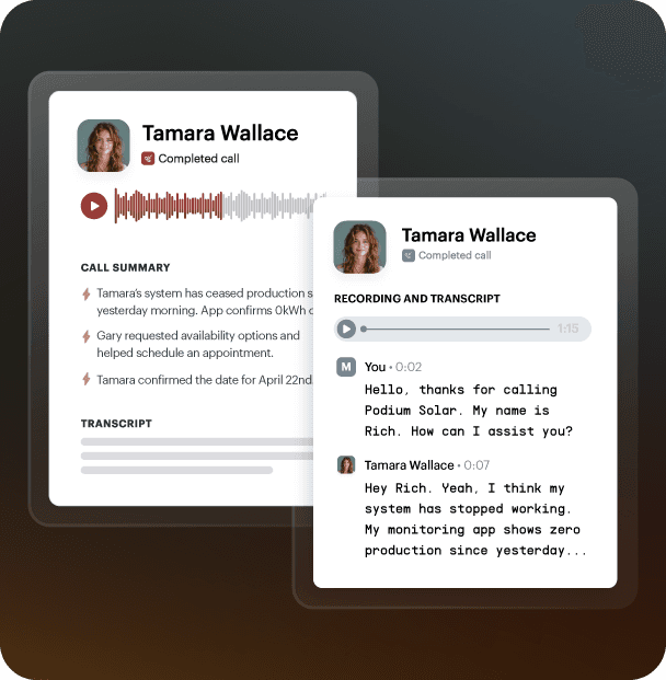 Never miss a detail from a call again